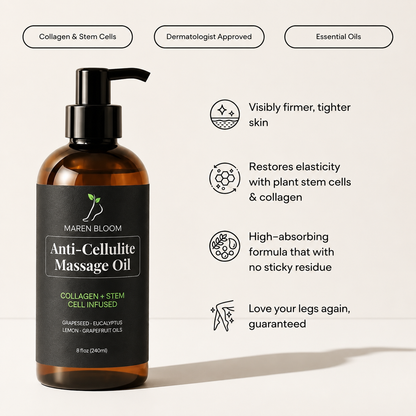Maren Bloom Anti-Cellulite Massage Oil