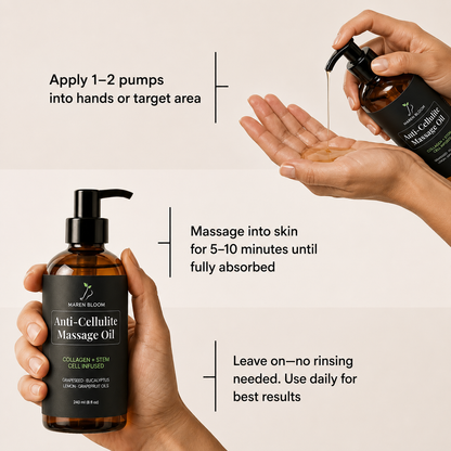 Maren Bloom Anti-Cellulite Massage Oil